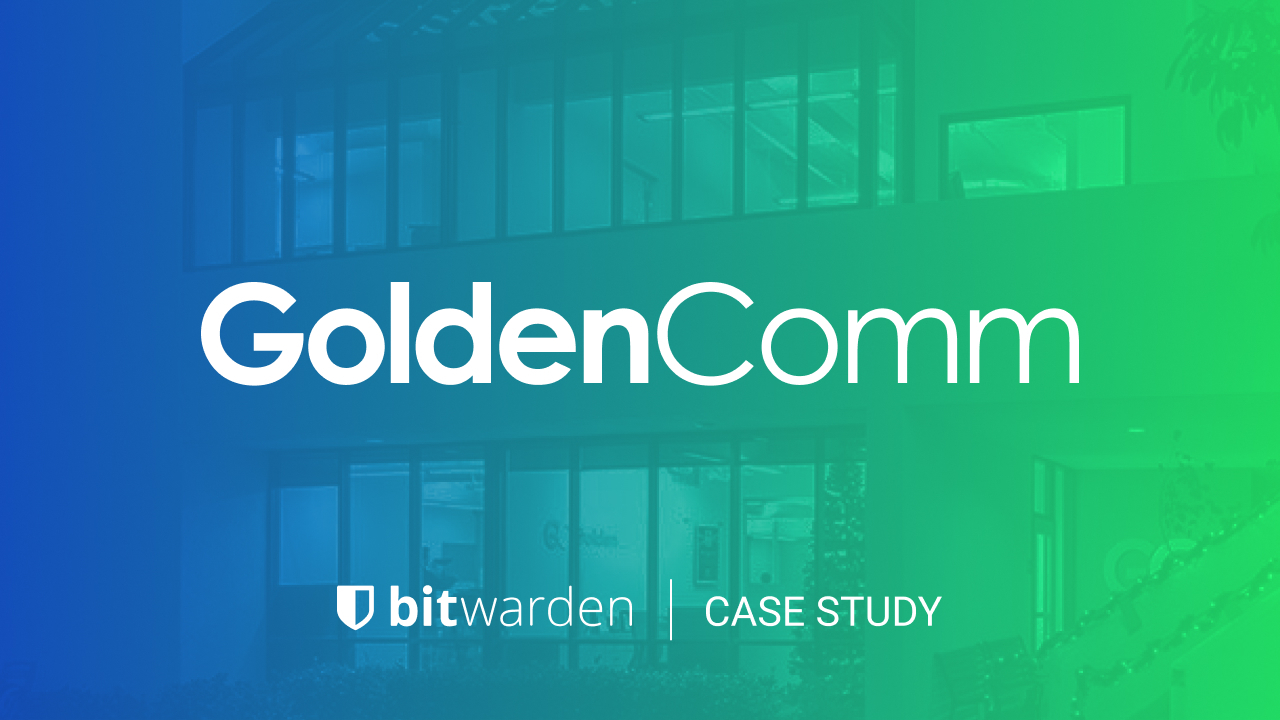 Golden Communications streamlines productivity with intuitive password management