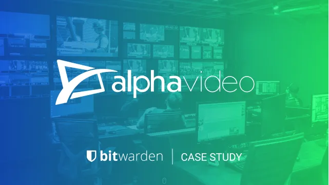 Alpha Video Selects Bitwarden for Centralized Password Management